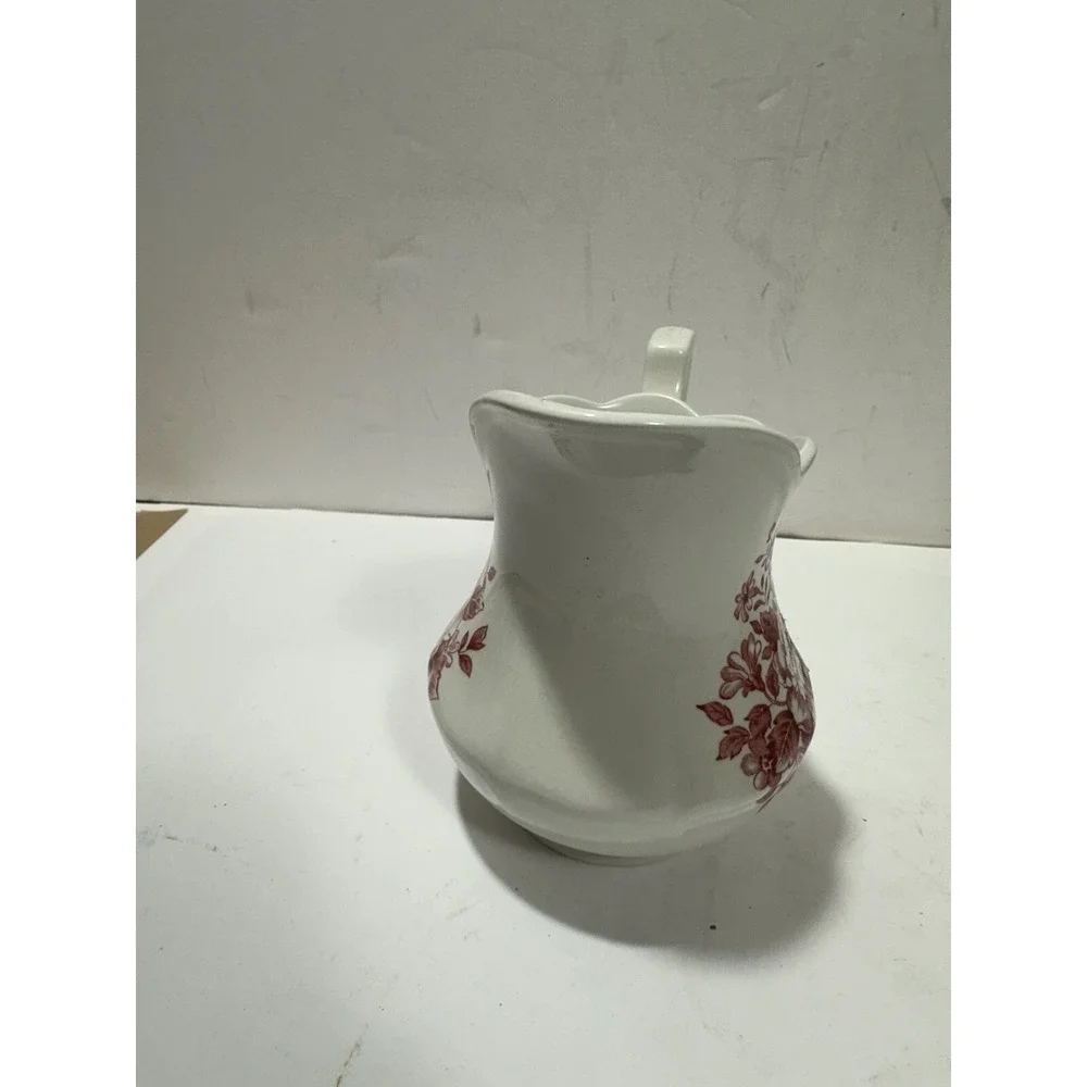 Royal Staffordshire Avondale Large +‎ Small Pitcher Bowl Set 2 England J&G Pink